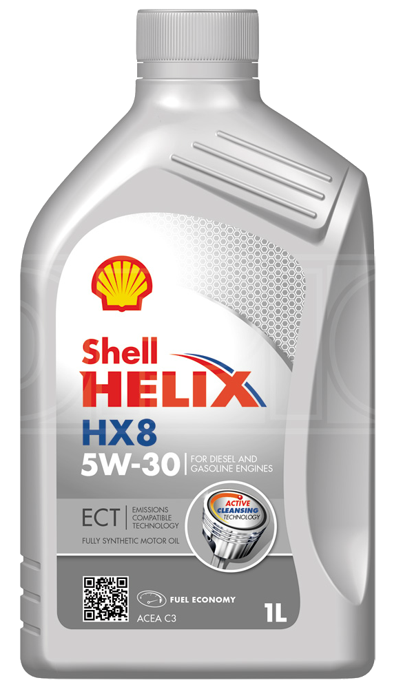 Shell Helix HX8 ECT C3 5W-30 Dpf Partiküllü Tam Sentetik Motor Yağı 1 L
