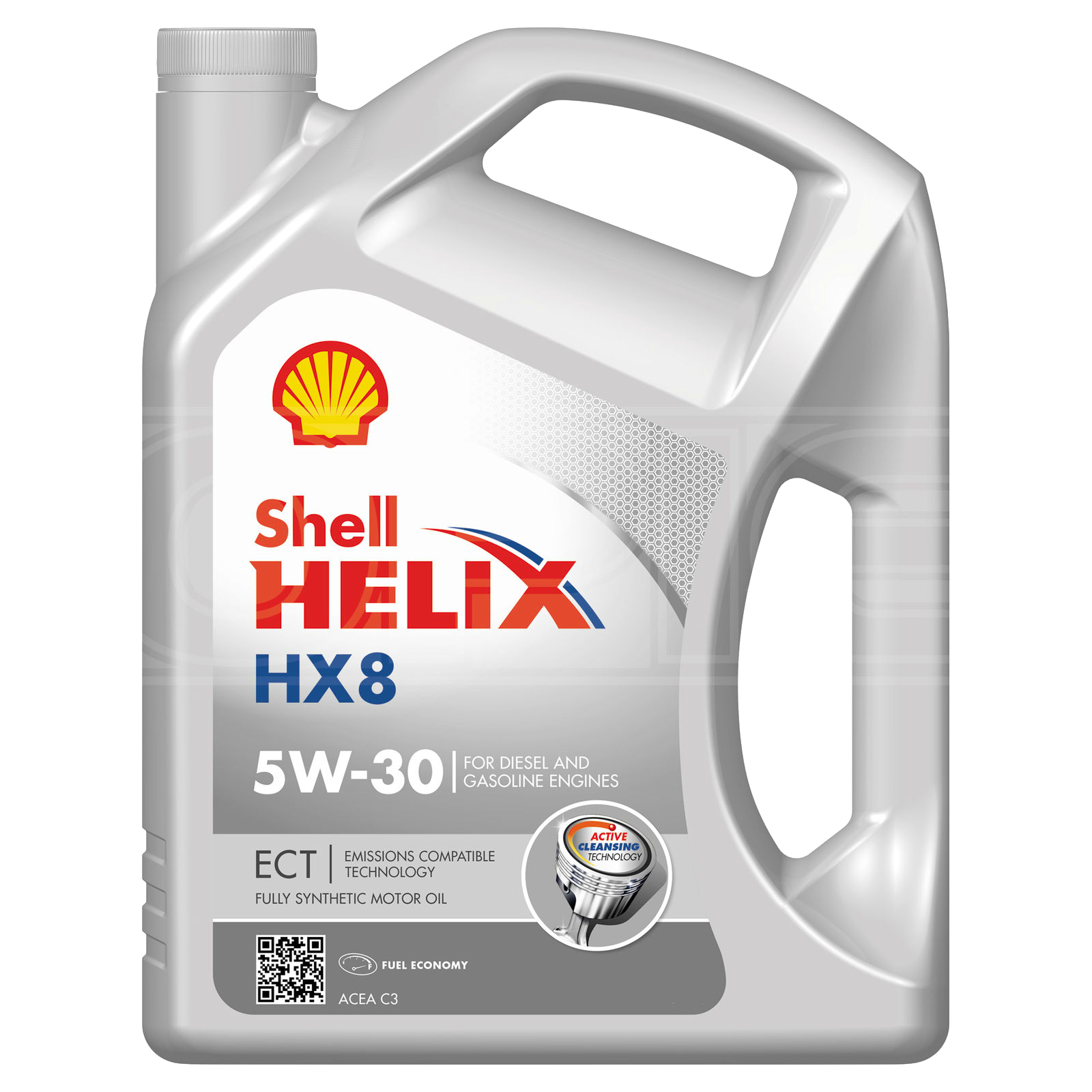 Shell HeliX HX8 Ect C3 5W-30 Dpf Partiküllü Tam Sentetik Motor Yağı 4 L