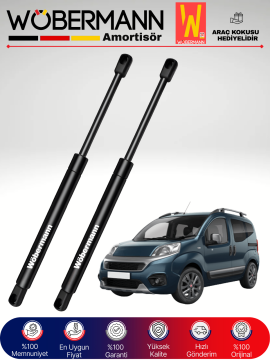 Wöbermann Fiat Fiorino Bagaj Amortisörü Takım Sağ-Sol 2008-Sonrası