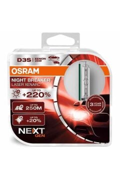 Osram Far Ampulü Xenon D3s 12v 35w Night Breaker 66340xnn-hcb