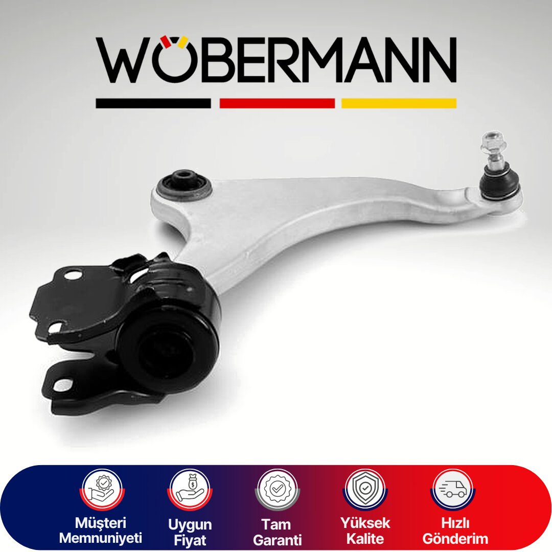 Wöbermann Volvo S60 2 2010-2018 S90 I 2016-2019 V60 2010-2018 V70 2010-2015 Aliminyum Salıncak Alt Sağ 31340127