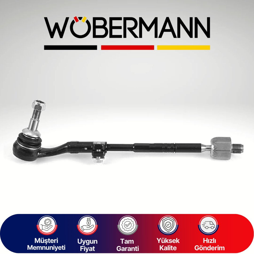 Wöbermann BMW 3 Serisi E93 M3 12.2006-01.2010 Rot Komple Sol 32102283461