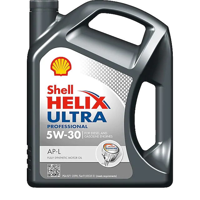 Shell Helix Ultra AP-L 5W-30 Dpf Tam Sentetik Motor Yağı 5 L
