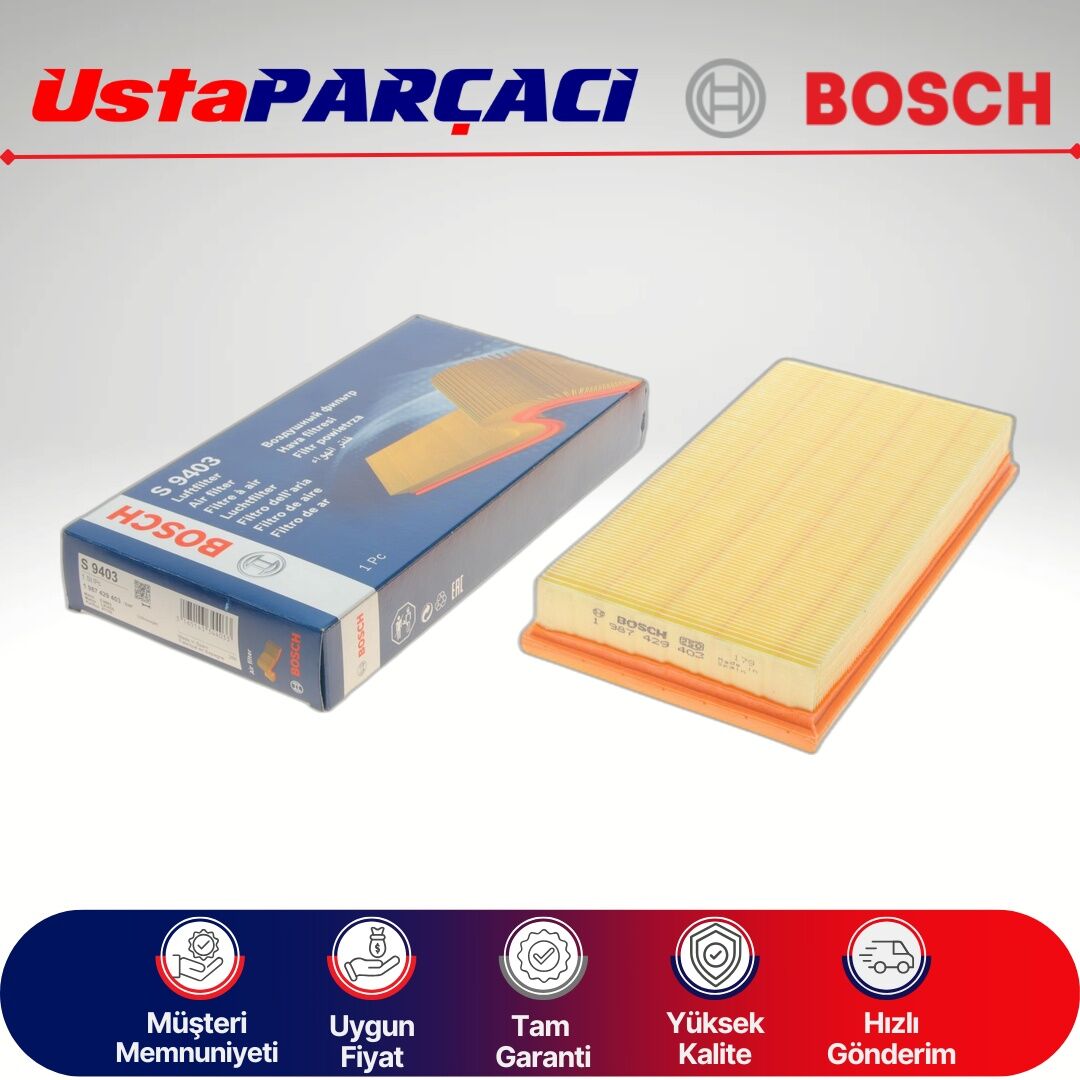 Bosch 1987429403 Hava Filtresi S9403 03C129620