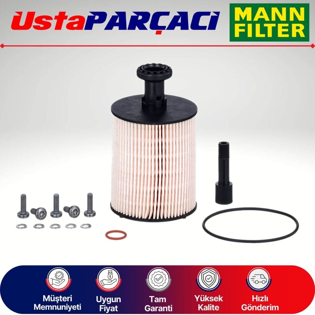Mann-Filter Mercedes Vito W447 111 Cdi Yakıt Filtresi 2014-2021 PU9009
