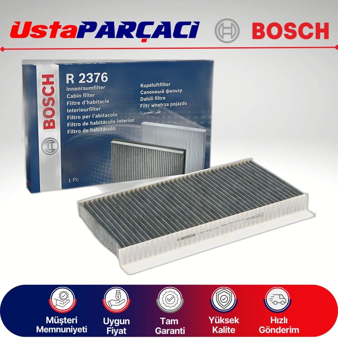 Bosch Karbonlu Polen Filtresi 1987432376