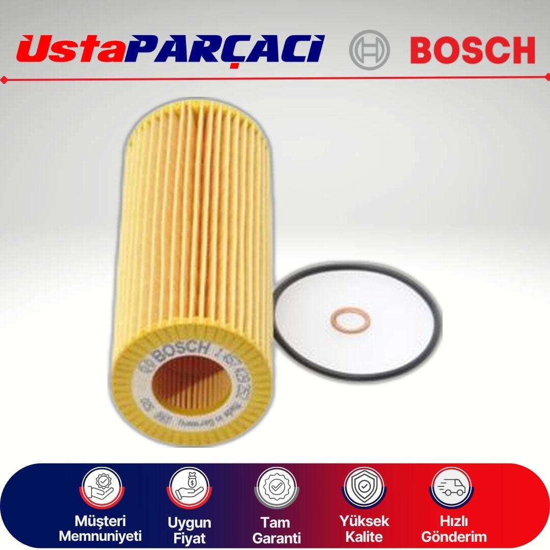 Bosch Bmw X5 E70 30D 235Hp M57 Dizel Yağ Filtresi 2007-2008 1457429252 P9252 11427788461