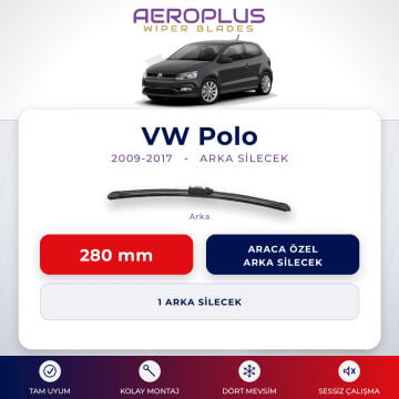 Aeroplus VW Polo 2009-2017 Arka Silecek