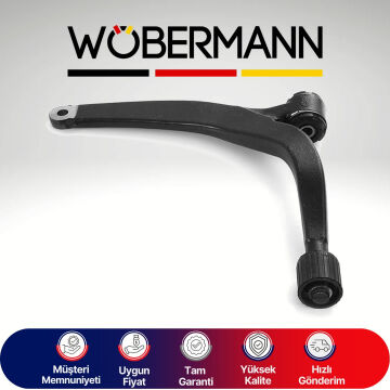 Wöbermann Peugeot 605 1988-1999 607 2000-2006 Salıncak Alt Rotilsiz Ön Sol 3520.K6