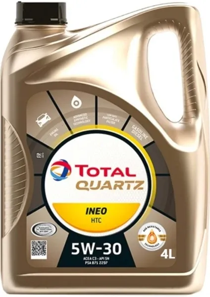 Total Energies QUARTZ Ineo HTC 5W-30 C3 Motor Yağı 4 Litre