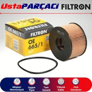 Filtron Yağ Filtresi OE2002 XS7Q6744AA