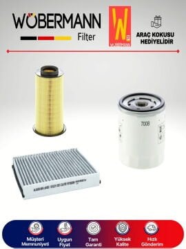 Wöbermann Ford Focus 1.0 Gdti Ecoboost Filtre Bakım Seti 2011-2018 3KP