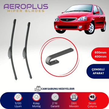 Aeroplus Tata Indica 2002-2008 Muz Silecek Takımı