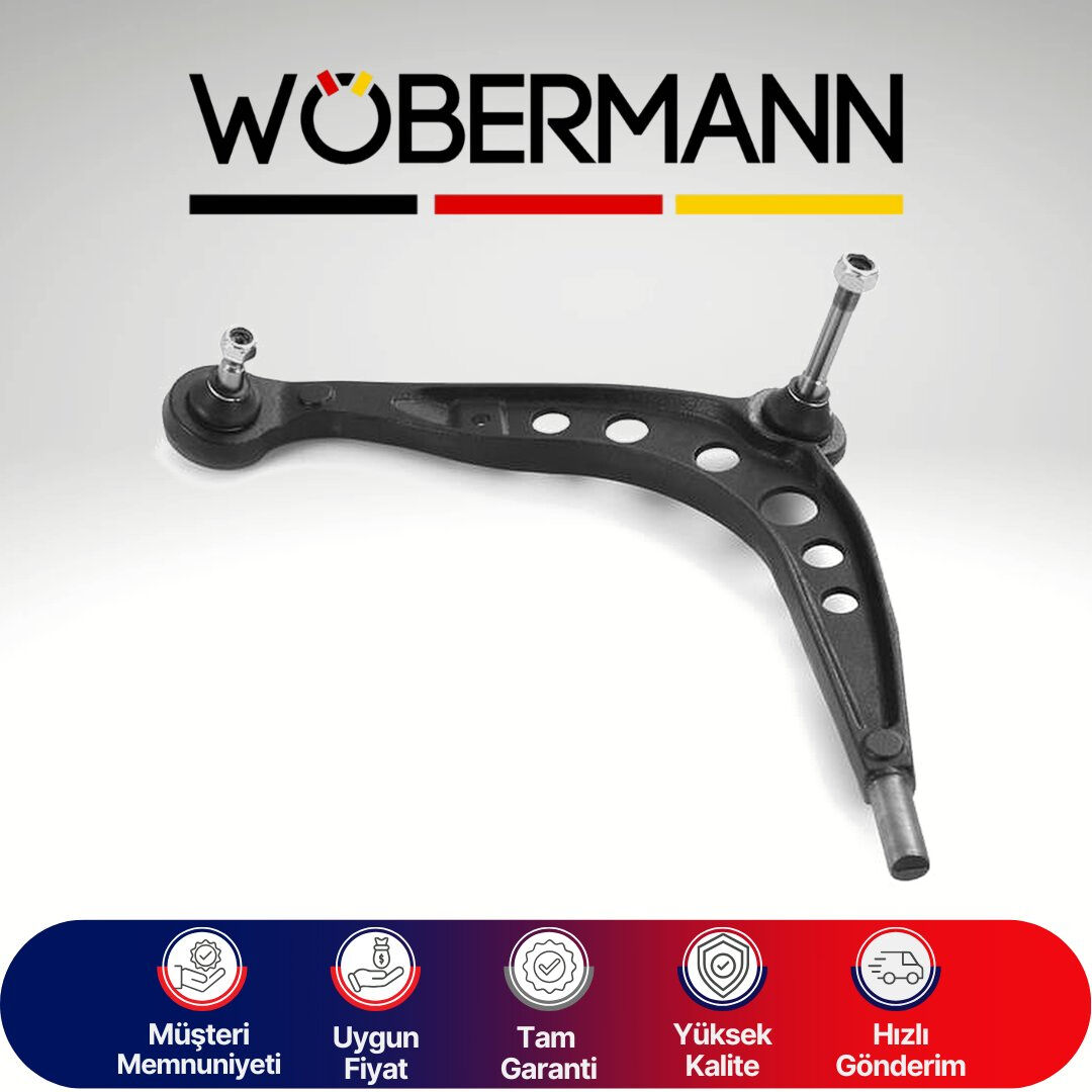 Wöbermann BMW E30 1983-1994 Salıncak Ön Sol Alt 31121127725