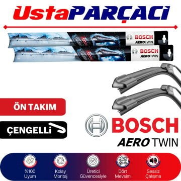Bosch Tata Indica 2002-2008 Aerotwin Silecek Takımı