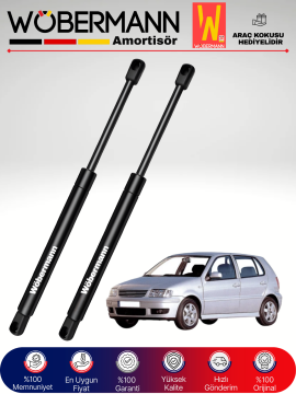 Wöbermann VW Polo HB Bagaj Amortisörü Takım Sağ-Sol 1997-2002