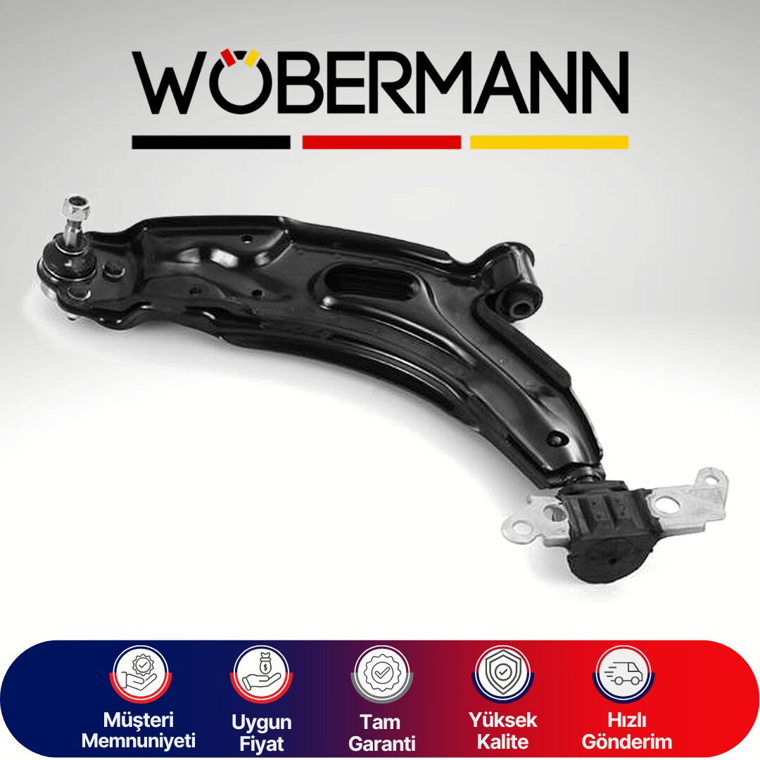 Wöbermann Palio Weekend 1.2-1.6-1.7-1.9 1996-2001 Mekanik Direksiyonlu araçlar için Salıncak Alt Komple Sol 46454595