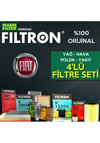 Filtron Fiat Punto 1.3 Multijet Filtre Bakım Seti 2004-2010 4NP