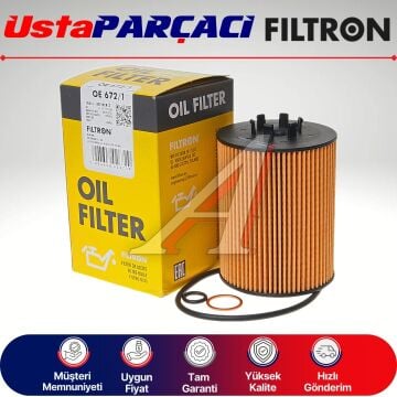 Filtron BMW 5 Serisi E60 5.45i Benzinli Yağ Filtresi 2004-2006 OE672/1 11427506677