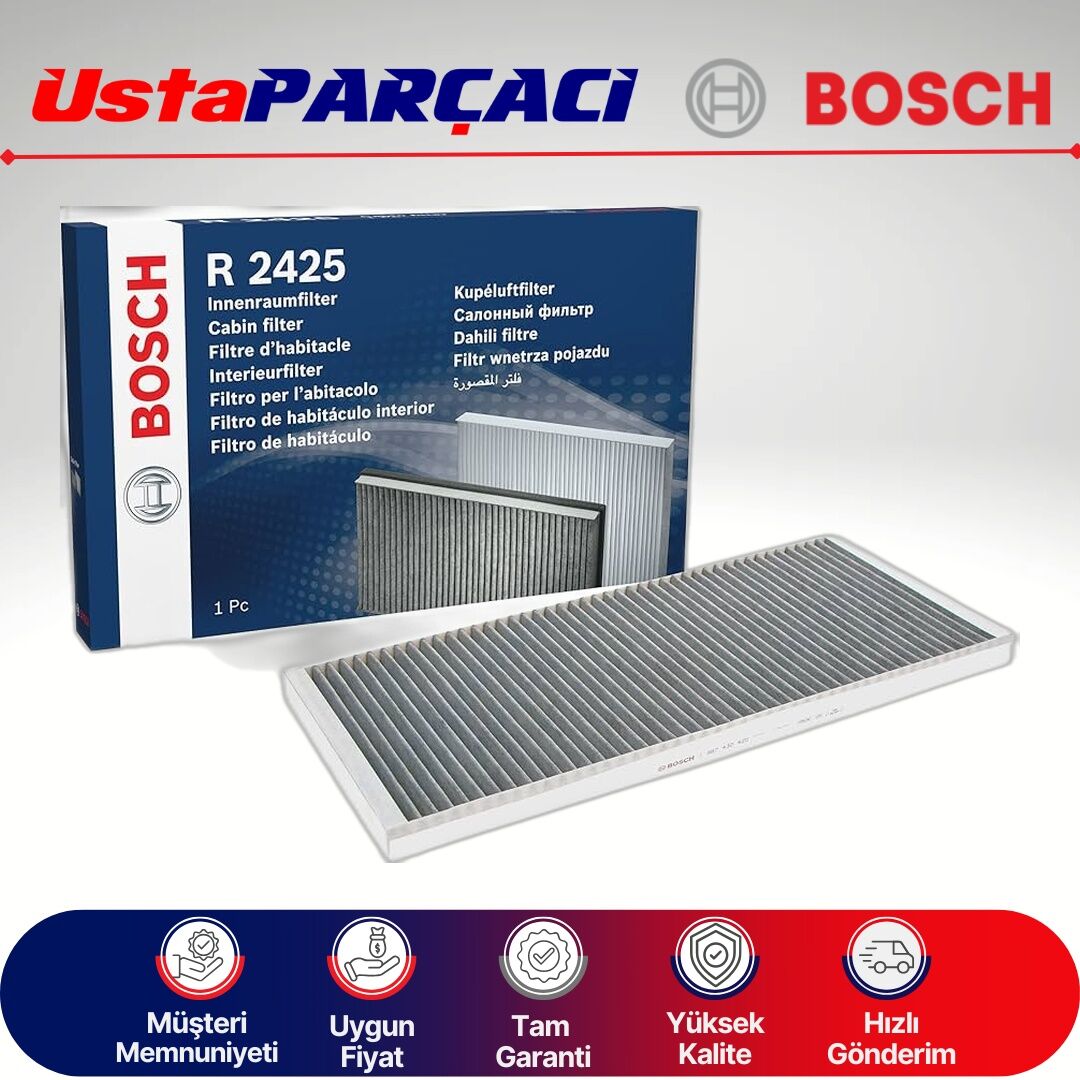 Bosch Karbonlu Polen Filtresi 1987432425