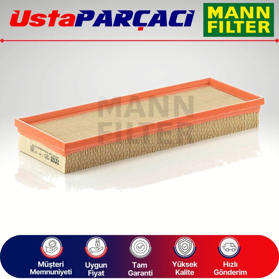 Mann-Filter Ford Mondeo 2.0 Benzinli Hava Filtresi 1997-2001 C40107 93BB9601AB