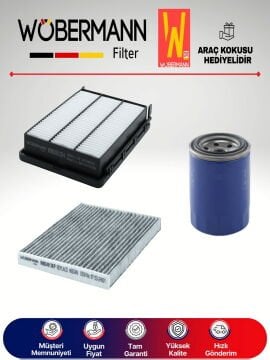 Wöbermann Hyundai Tucson 1.6 Gdi T-Gdi Filtre Bakım Seti 2016-2020 3KP