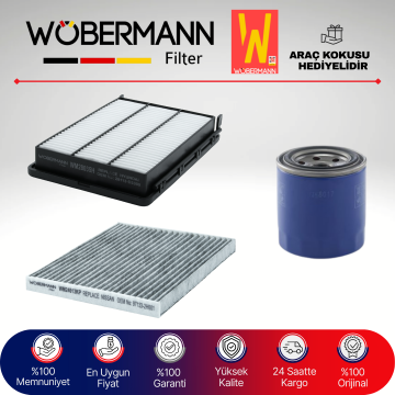 Wöbermann Hyundai Tucson 1.6 Gdi T-Gdi Filtre Bakım Seti 2016-2020 3KP