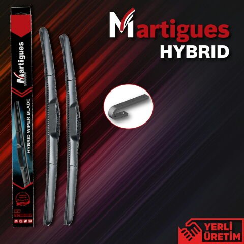 Martigues Citroen C1 2005-2014 Hybrid Silecek Takımı