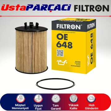 Filtron Yağ Filtresi OE648 1651678E00