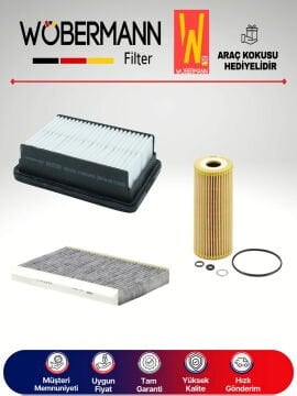 Wöbermann Kia Pro Ceed 1.6 Crdi Filtre Bakım Seti 2008-2013 3KP
