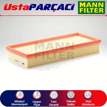 Mann-Filter Ford Mondeo 2.0 Tdci Dizel Hava Filtresi 2001-2007 C3498 1120167