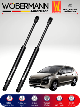 Wöbermann Peugeot 3008 Bagaj Amortisörü Takım Sağ-Sol 2009-2016