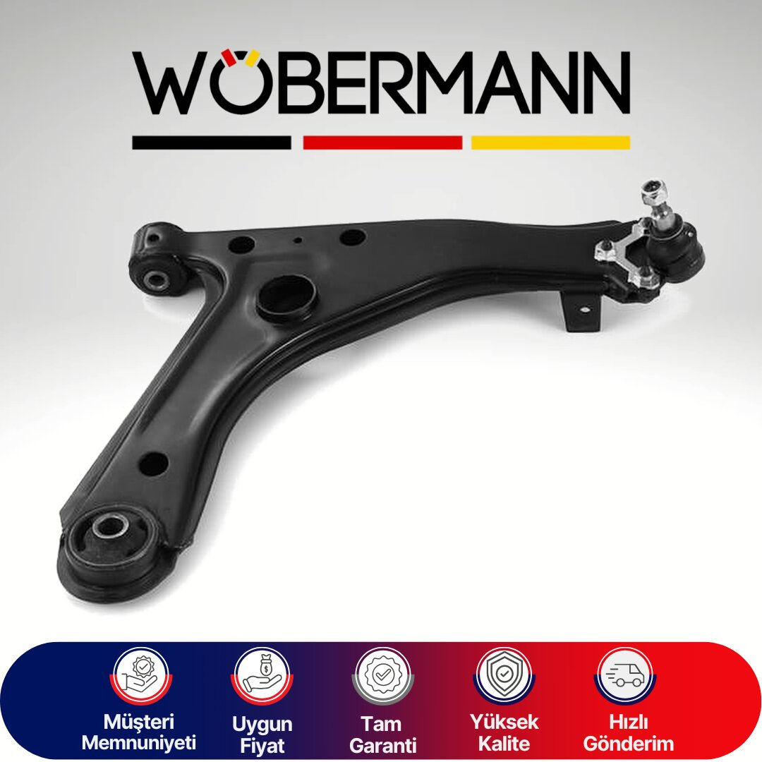 Wöbermann Cordoba 3-1993-1999-İbiza 2-1994-1999-Toledo 1 1L -1993-1999 Salıncak Rotilli Ön Sağ Alt 1H0407152, 191407152B