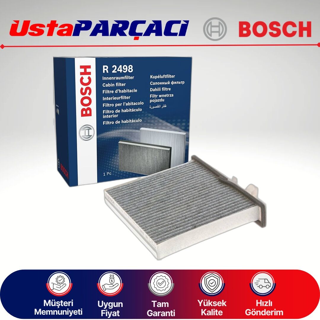 Bosch Karbonlu Polen Filtresi 1987432498