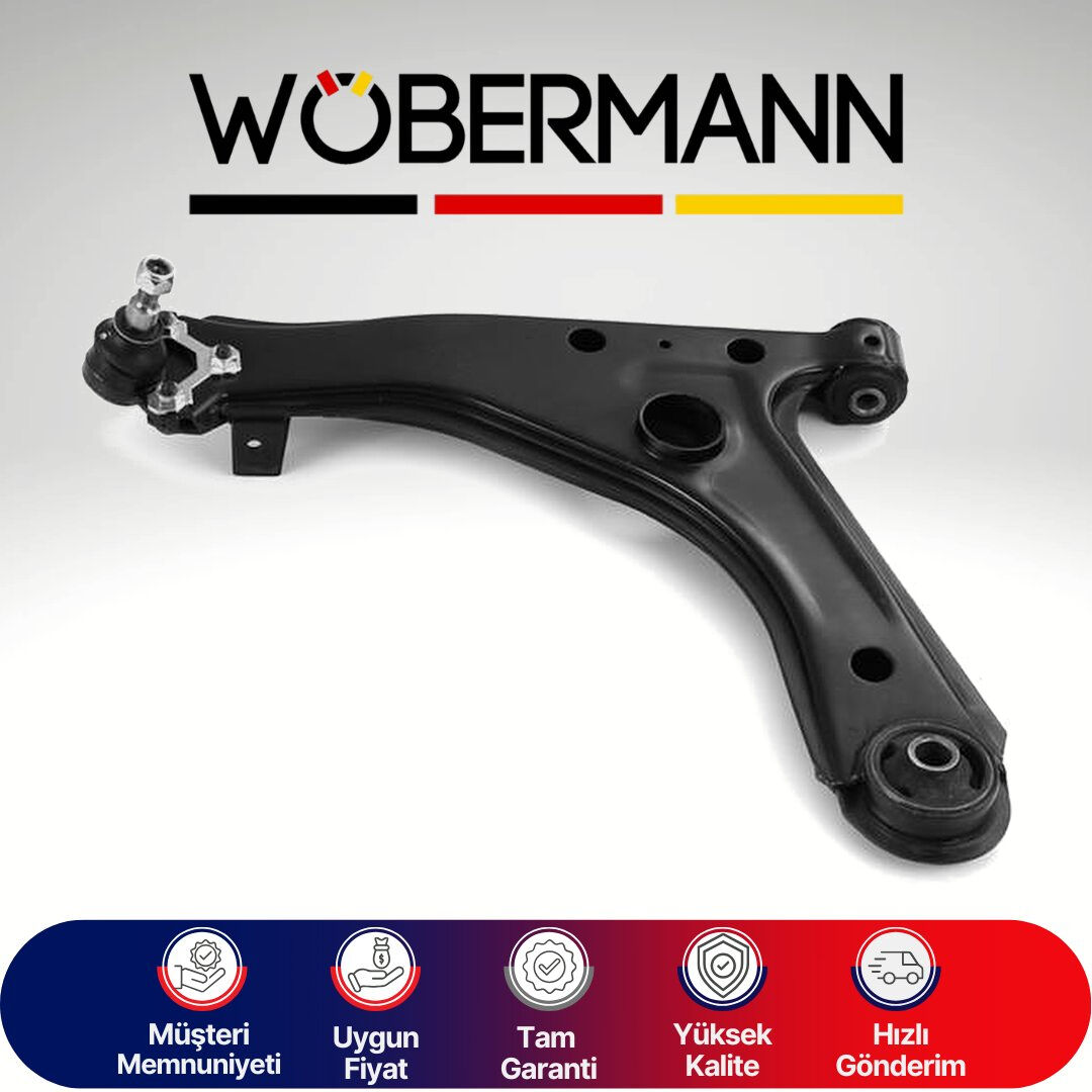 Wöbermann Seat Toledo E.M Salıncak Sol Rotilli 1H0407151A+1H04073