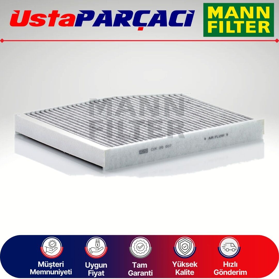 Mann-Filter Ford Custom Karbonlu Polen Filtresi 2012-2023 CUK29007 BK2119G244AA