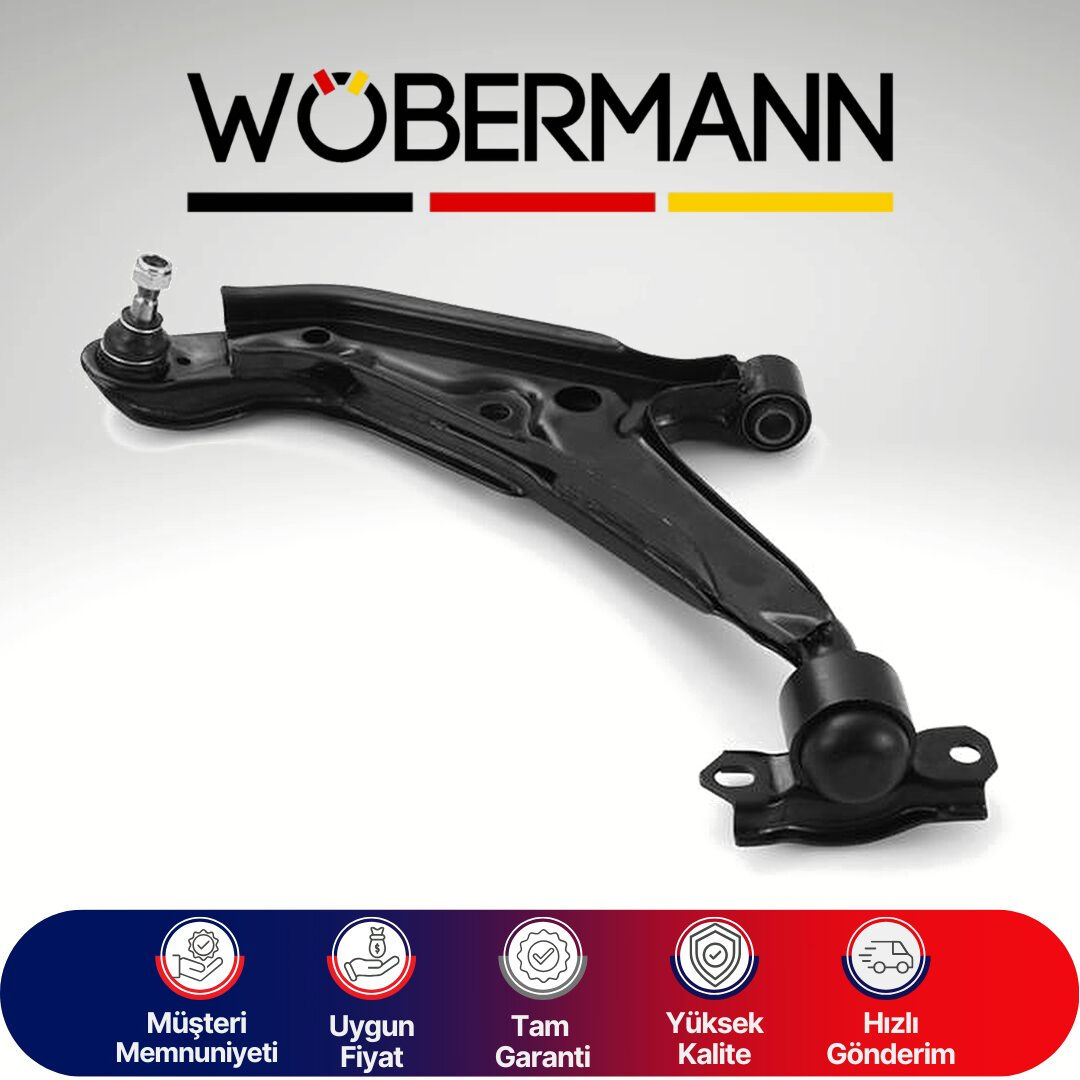 Wöbermann Nissan Primera 1.6L 2.0L Ga16 Sr20 P11 1996-2001 Salıncak Alt Sol Rotilli 545012F500