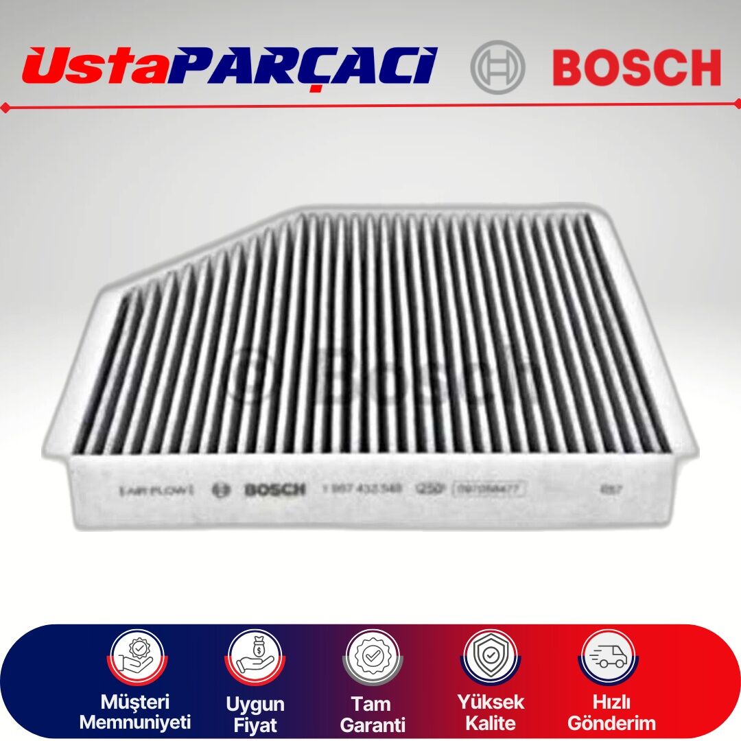 Bosch Karbonlu Polen Filtresi 1987432548