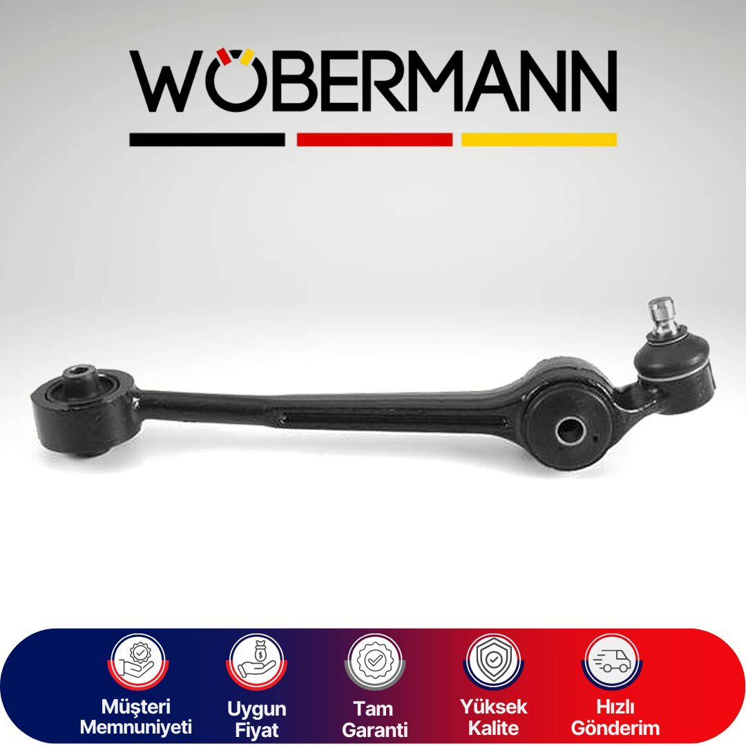 Wöbermann VW Audi 100 Rot Kolu Sağ 437407152A