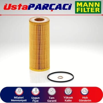 Mann-Filter Bmw X5 E70 30Sd 286HP M57 Dizel Yağ Filtresi 2008-2009 HU721/4X 11427788460