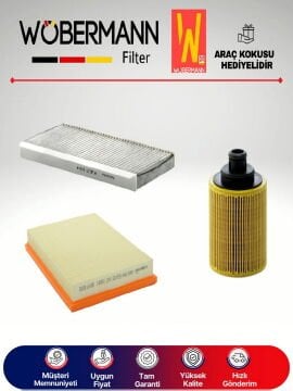 Wöbermann Opel Corsa C 1.3 Cdti Filtre Bakım Seti 2004-2007 3KP