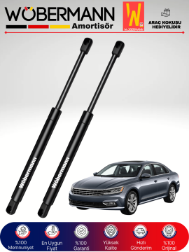 Wöbermann VW Passat Bagaj Amortisörü Takım Sağ-Sol 2015-2020