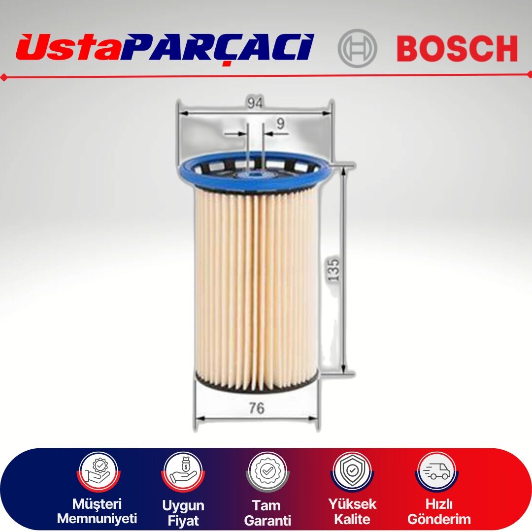 Bosch Yakıt Filtresi F026402809 7N0127177B