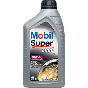 Mobil Super 2000 X1 10W-40 Yarı Sentetik Motor Yağı 1 L