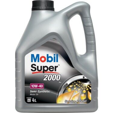 Mobil Super 2000 X1 10W-40 Yarı Sentetik Motor Yağı 4 L