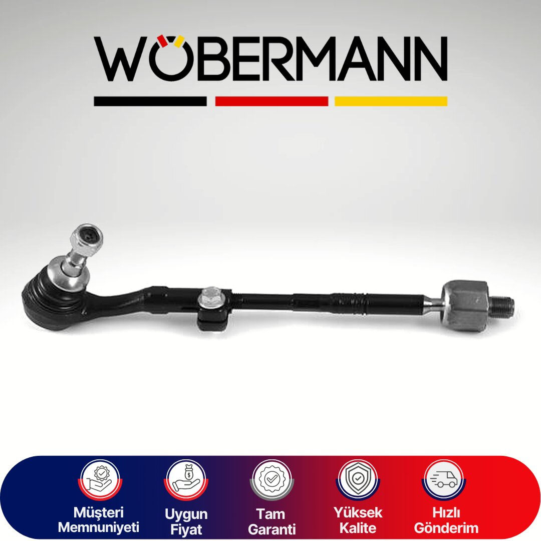 Wöbermann BMW E81 E82 E87 E88 E90 E91 E92 E93 E84 E89 İle Rot Kolu Sol Başı 32106765235