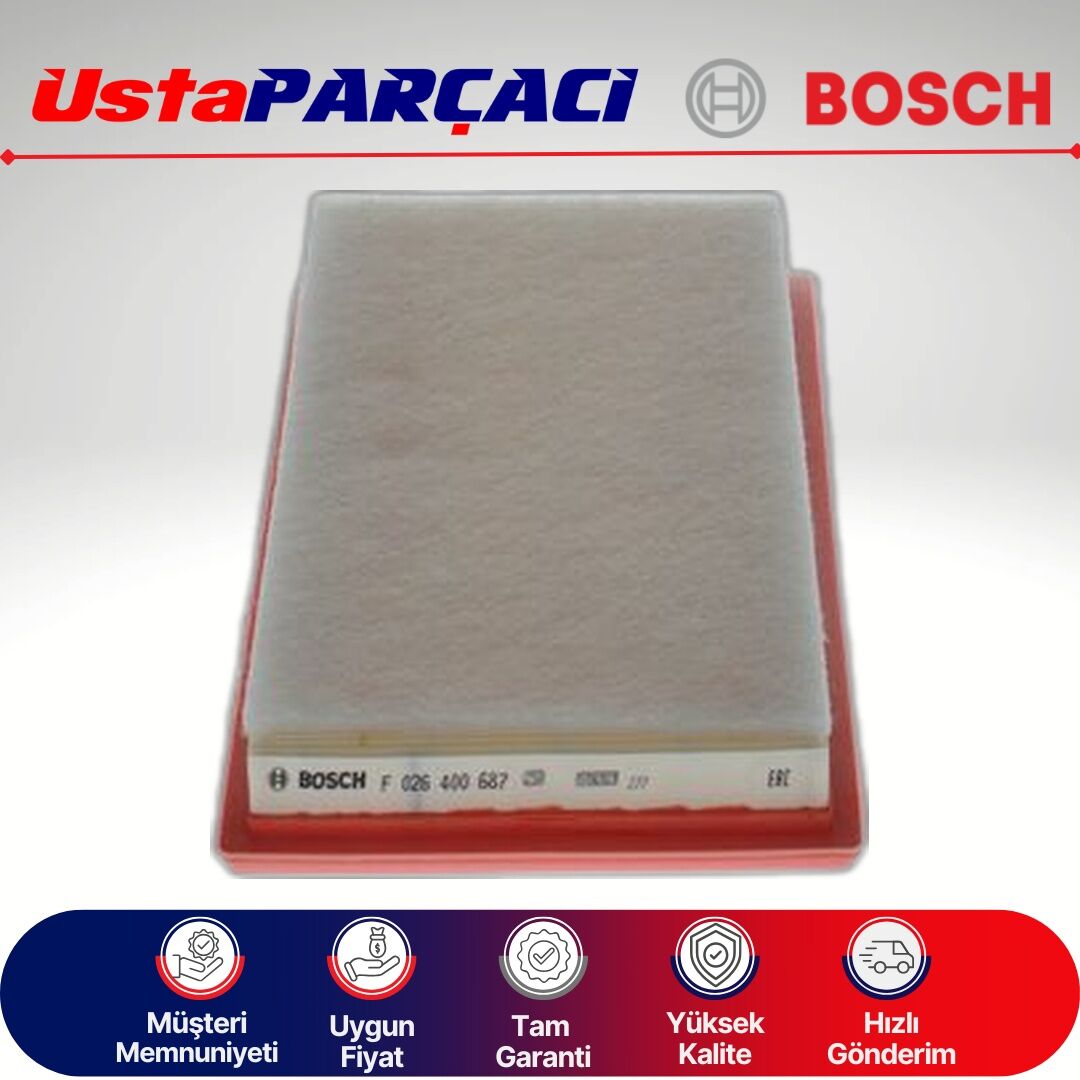 Bosch Hava Filtresi F026400687 S0687 52080841