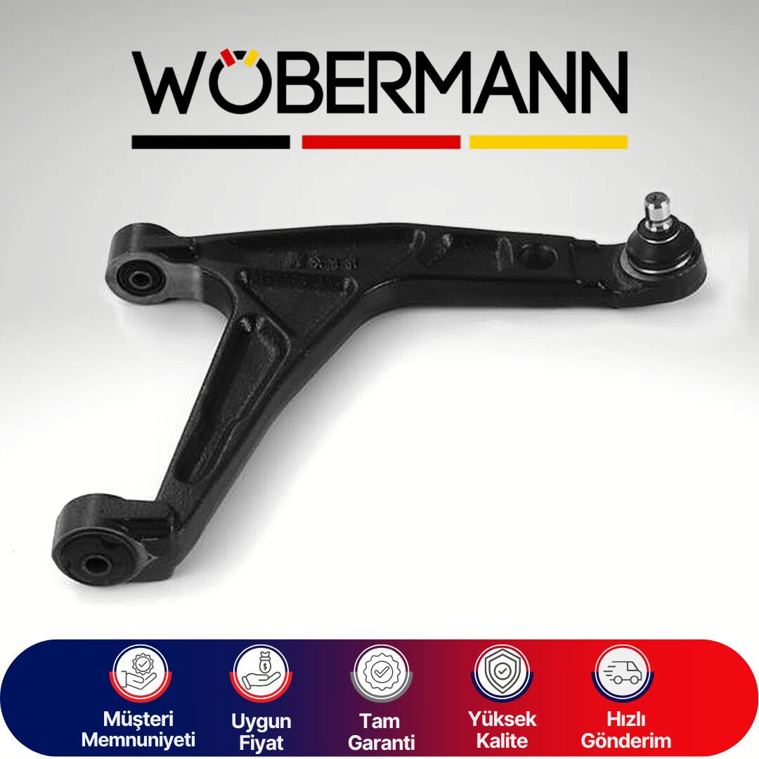 Wöbermann Opel Omega A 1986-1994 Senator B 1987-1993 Peugeot 205 1983-1998 Citroen Visa 1982-1997 Salıncak Ön Sağ Alt Komple 3521.37