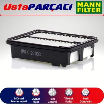 Mann-Filter Honda City 1.5 Hava Filtresi 2021-2025 C20033 172205R0008