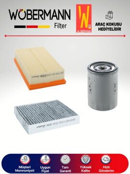 Wöbermann Seat İbiza 1.0 Benzin Filtre Bakım Seti 2019-2021 3KP DFN